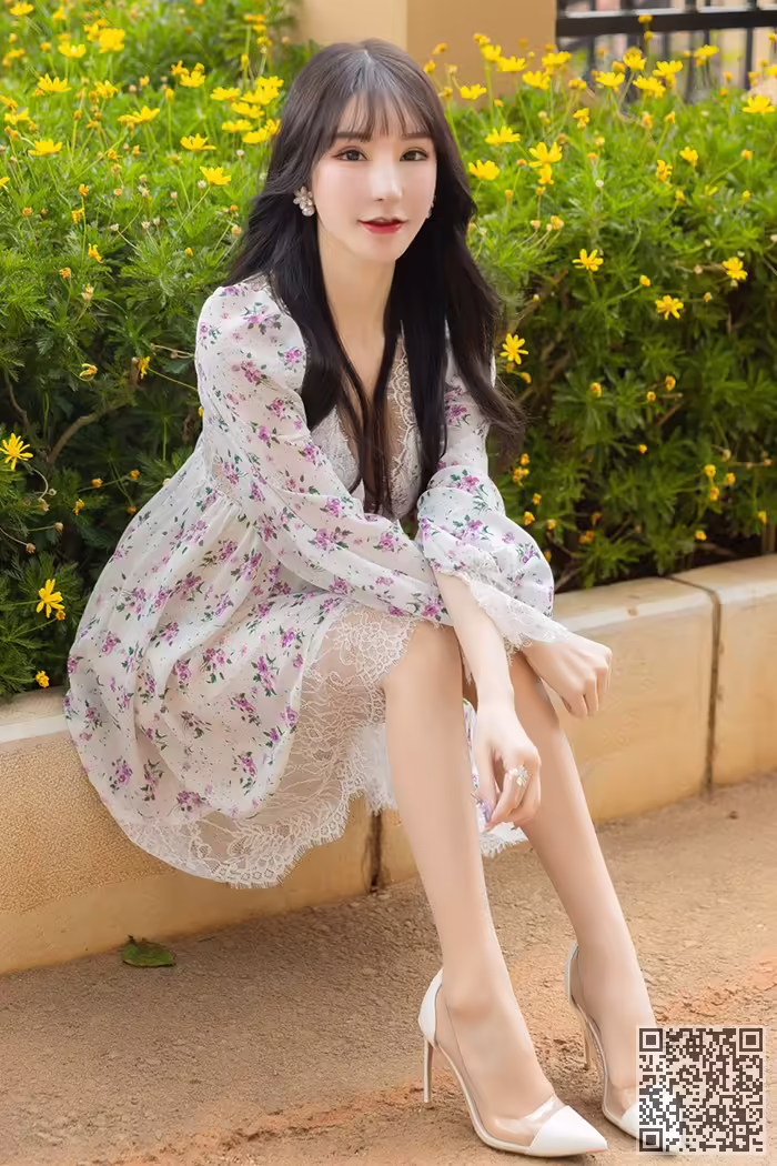 玉女、周于希、蕾丝、撅臀
