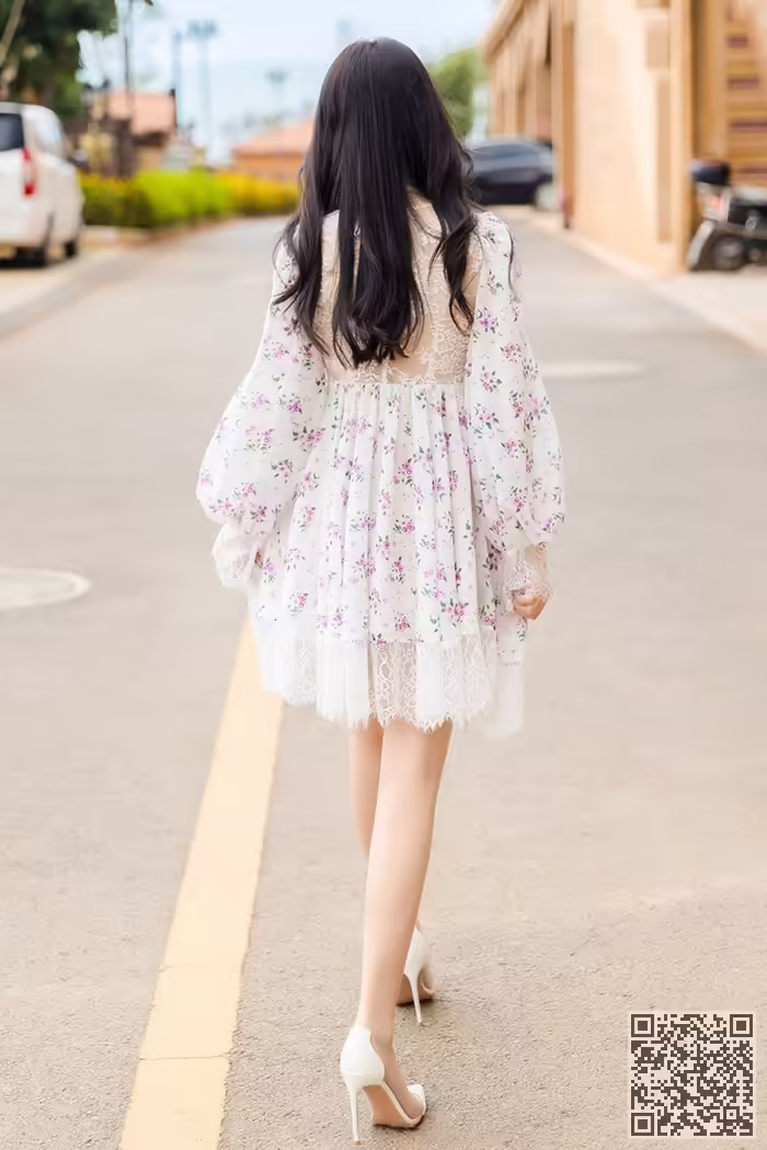 玉女、周于希、蕾丝、撅臀