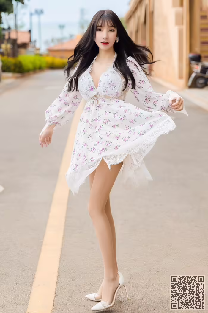 玉女、周于希、蕾丝、撅臀