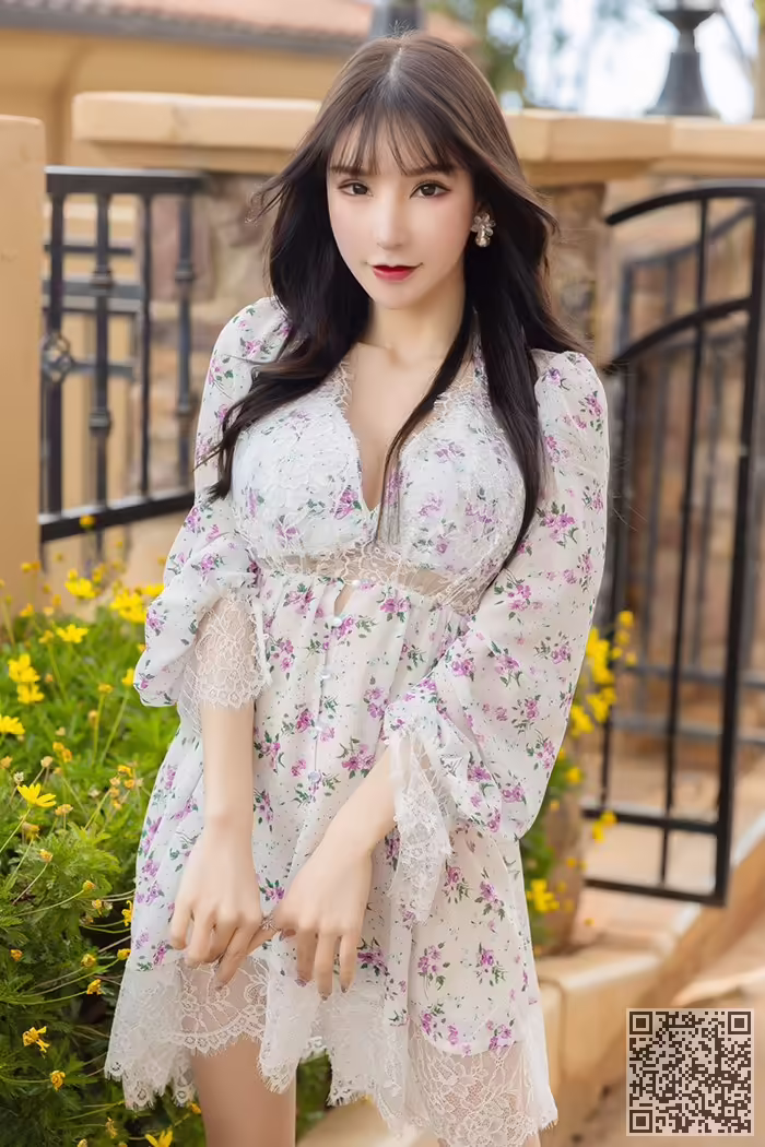 玉女、周于希、蕾丝、撅臀