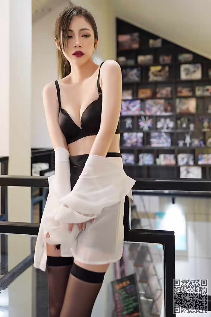 发情、贾诗晗、情趣、黑丝