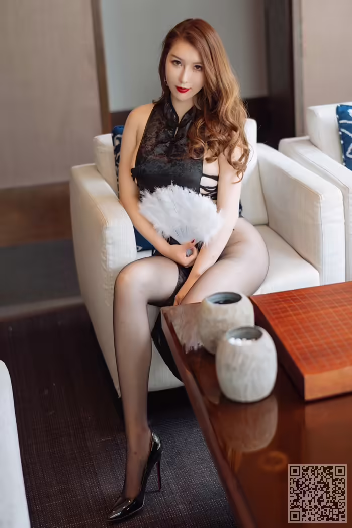 御姐、尤妮丝、旗袍、美腿、风骚