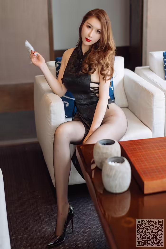 御姐、尤妮丝、旗袍、美腿、风骚