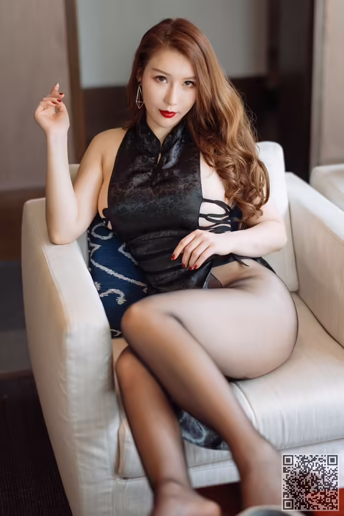 御姐、尤妮丝、旗袍、美腿、风骚