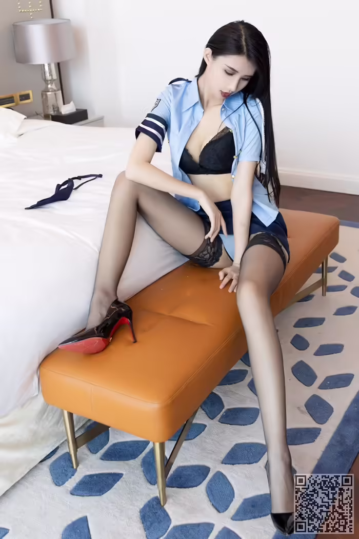 嫩模、葛征、黑丝、美腿