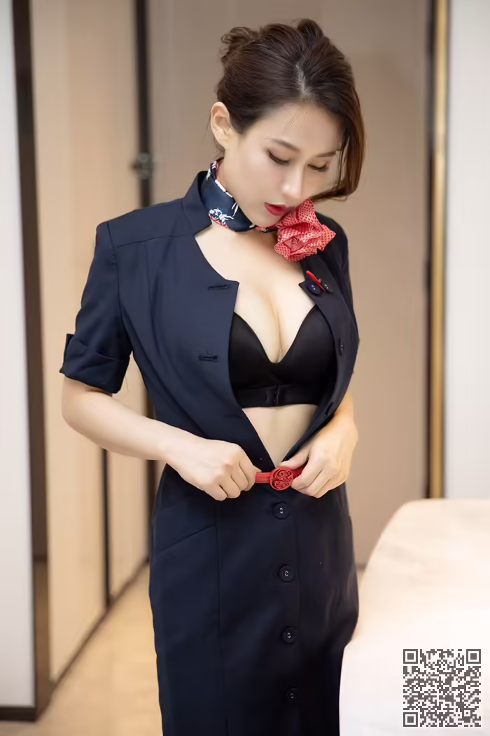 空姐、徐安安、黑丝、高跟、制服诱惑
