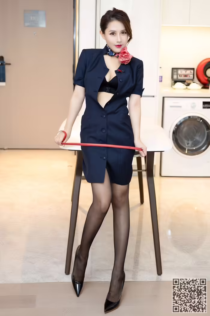 空姐、徐安安、黑丝、高跟、制服诱惑