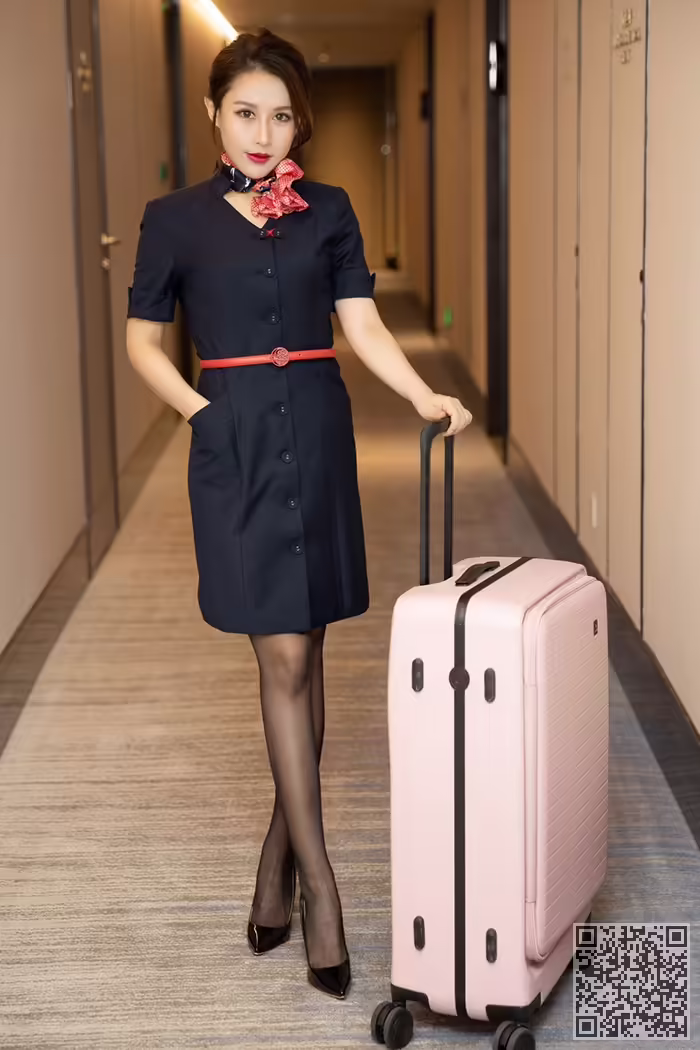 空姐、徐安安、黑丝、高跟、制服诱惑