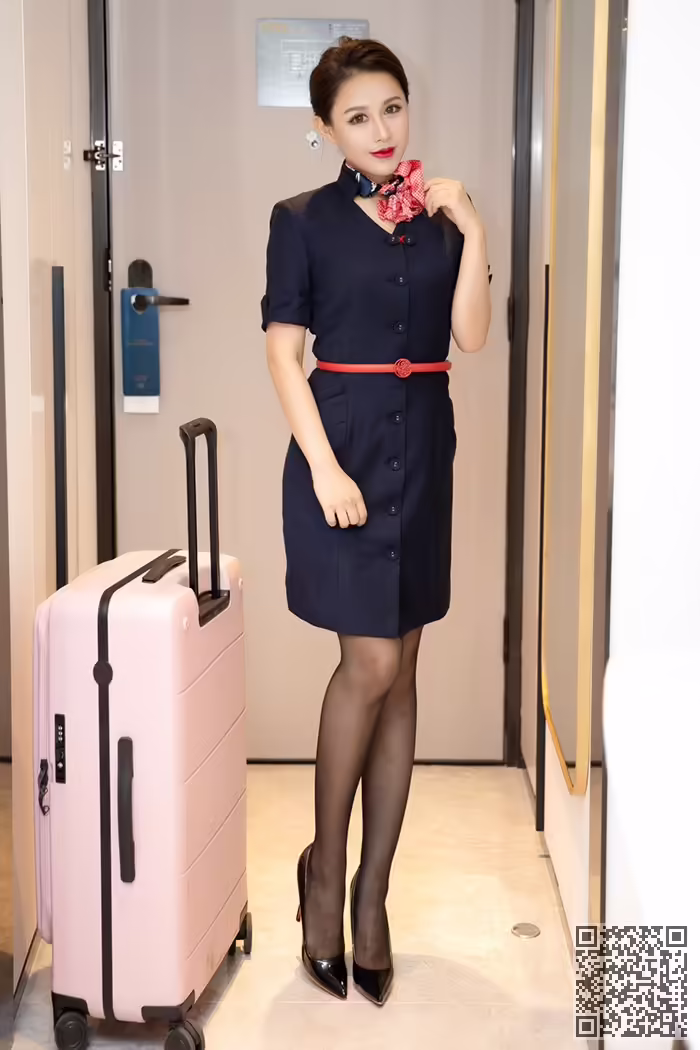 空姐、徐安安、黑丝、高跟、制服诱惑
