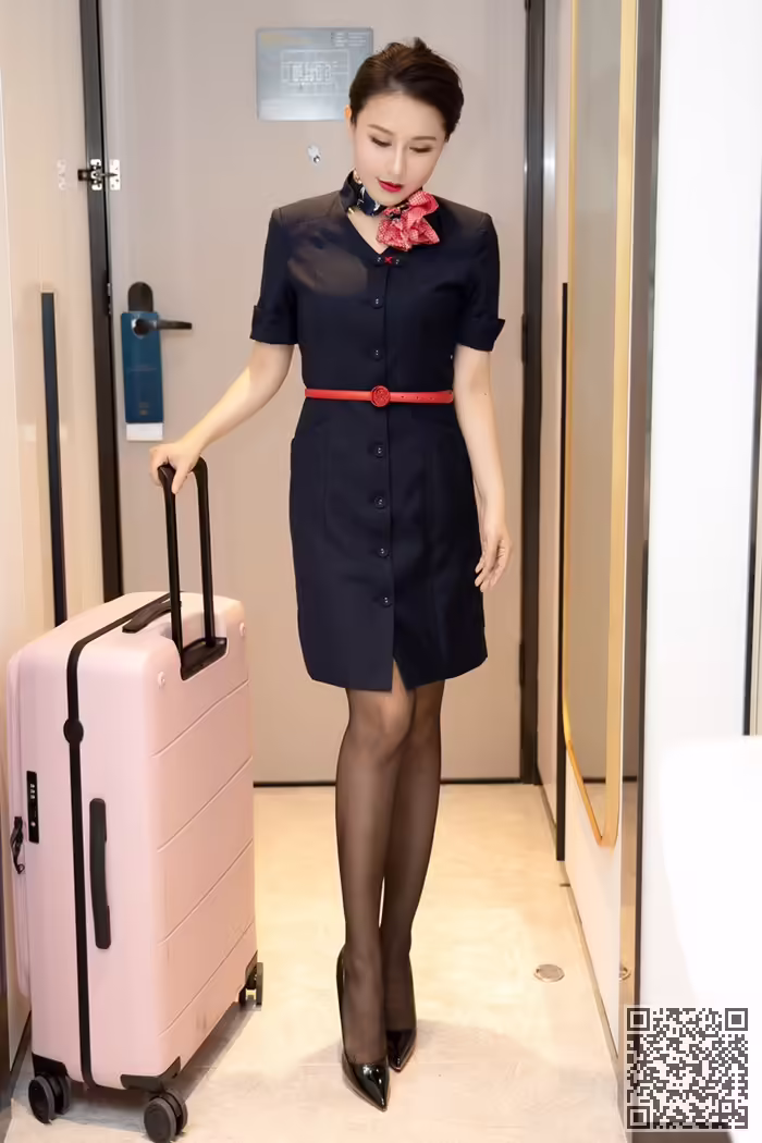空姐、徐安安、黑丝、高跟、制服诱惑