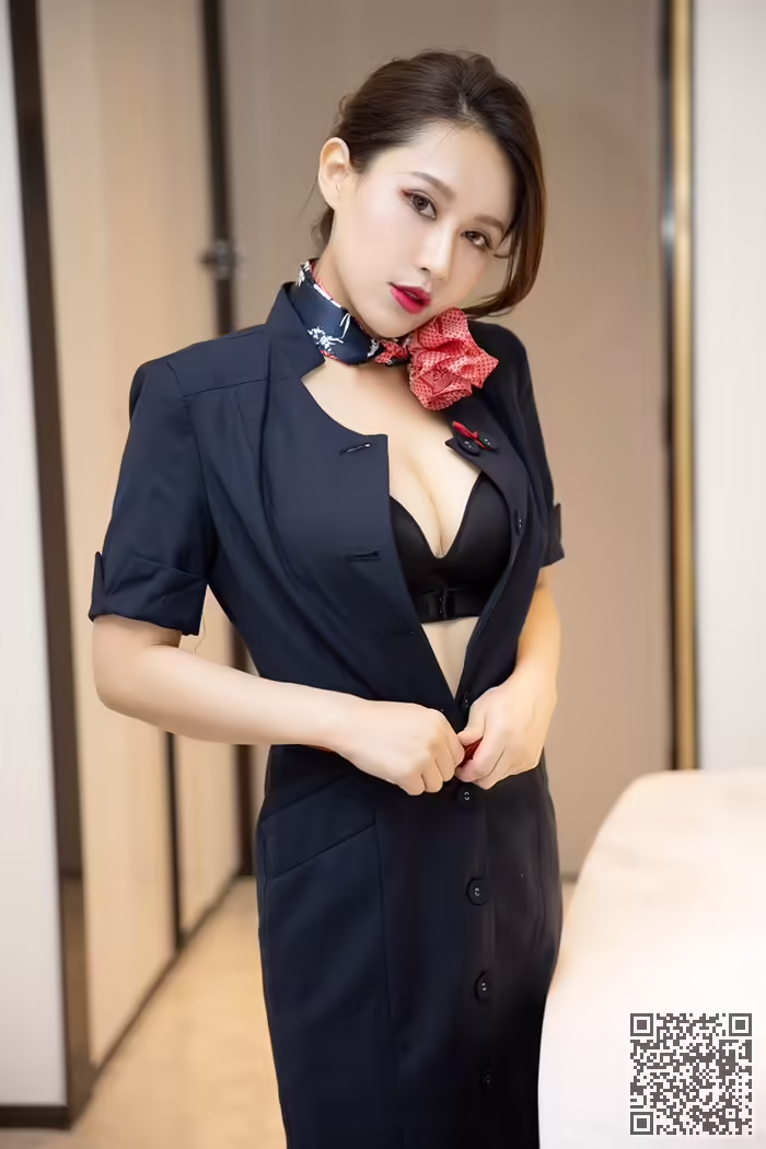 空姐、徐安安、黑丝、高跟、制服诱惑