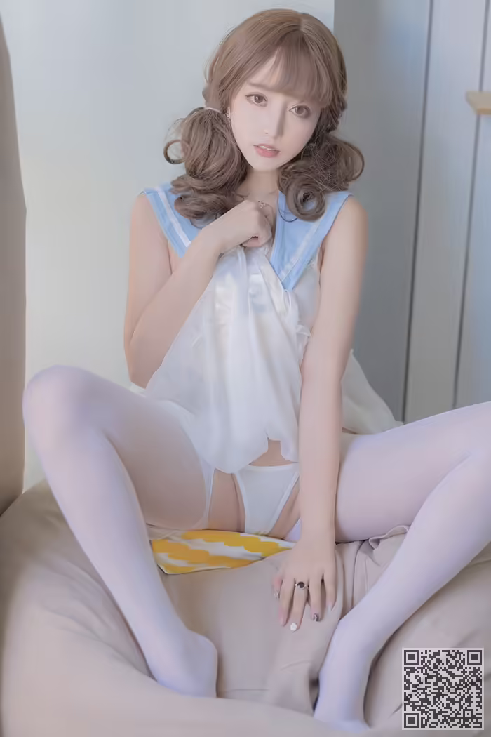 宅男女神、米线线、开档丝袜、美乳