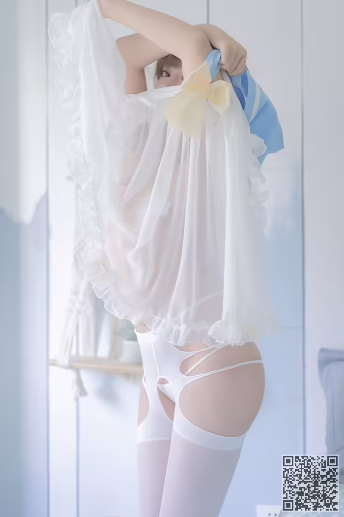 宅男女神、米线线、开档丝袜、美乳