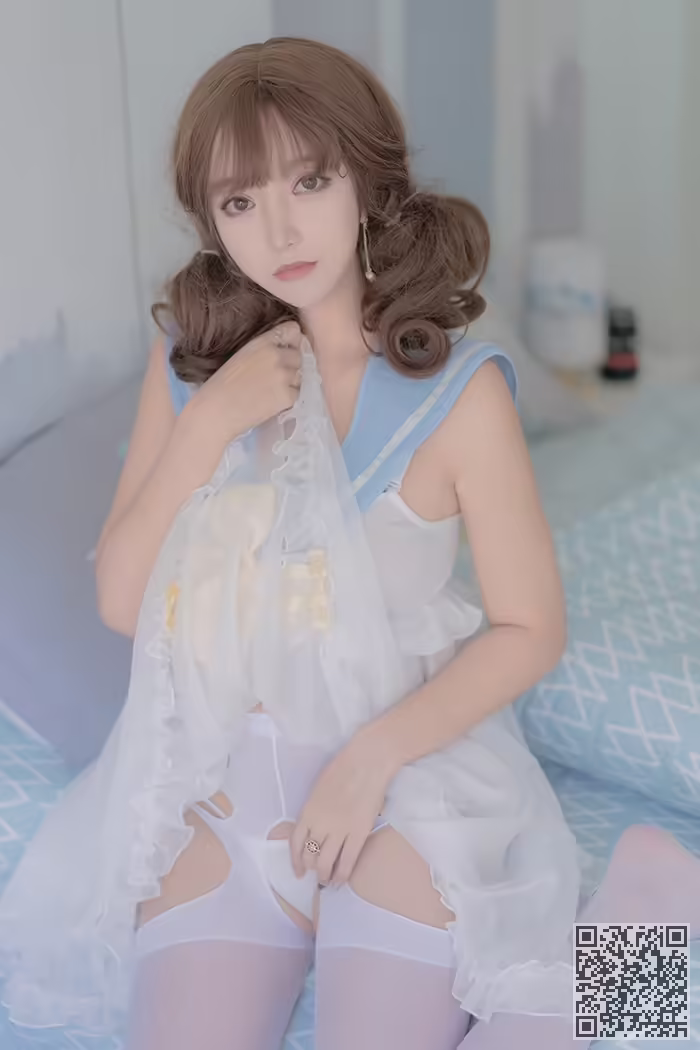 宅男女神、米线线、开档丝袜、美乳