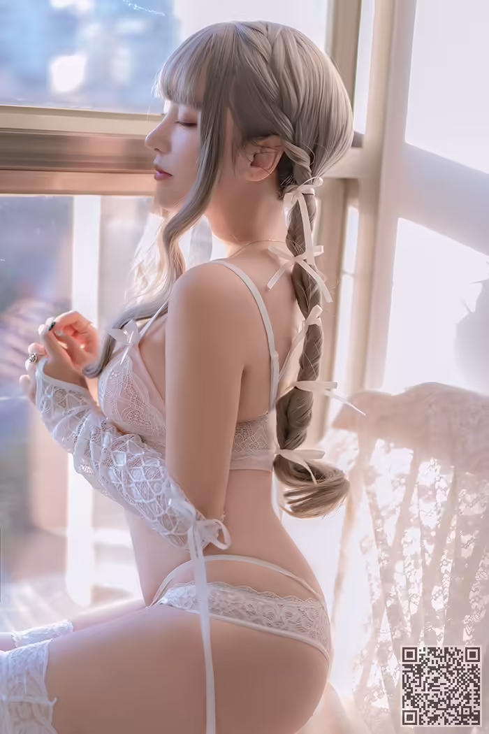 COS、少女、米线线、性感美乳
