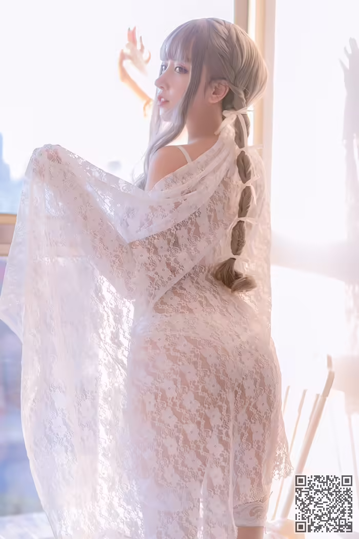 COS、少女、米线线、性感美乳
