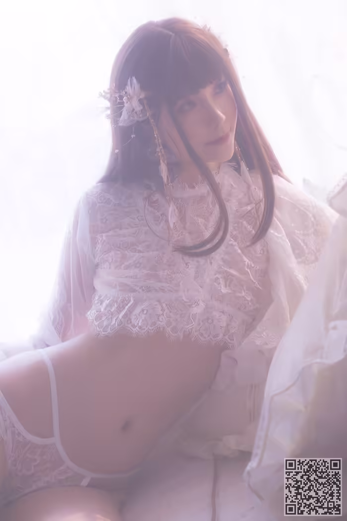 仙女妹妹、翎柒、蕾丝、镂空睡衣