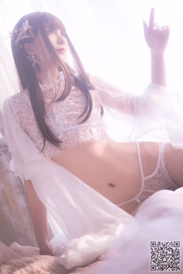 仙女妹妹、翎柒、蕾丝、镂空睡衣