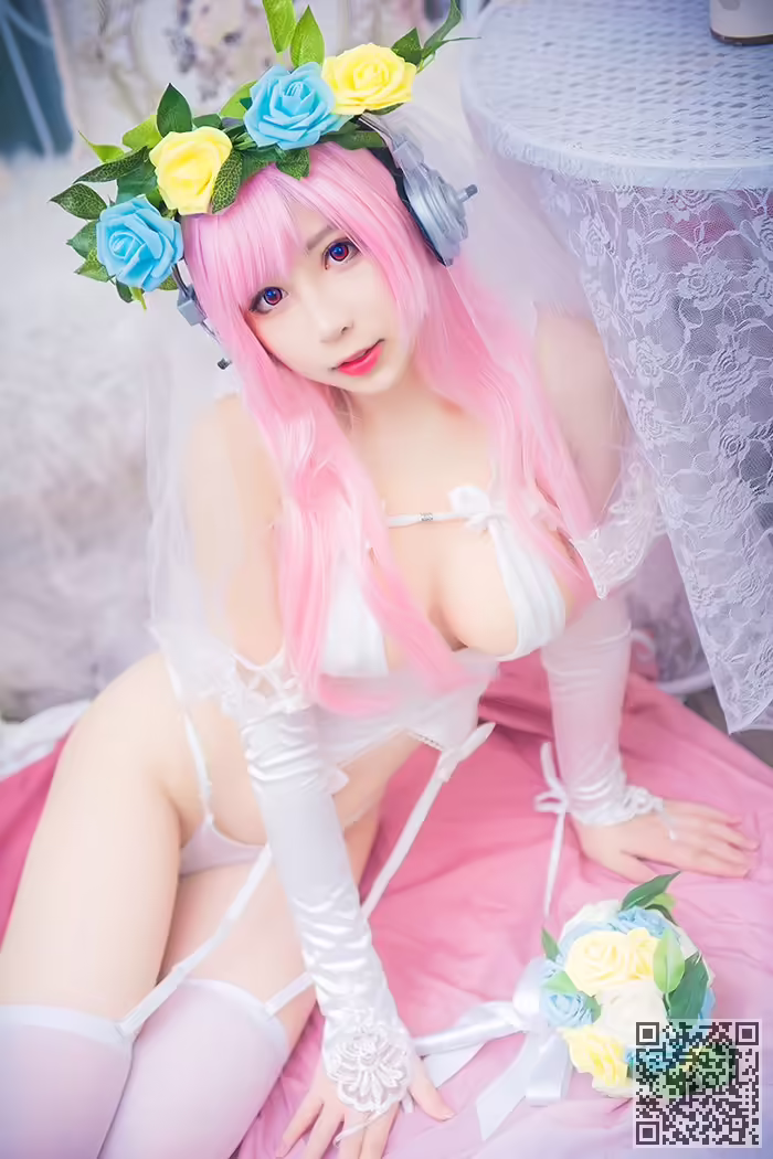 花花仙子、小酥酱、白丝、高跟、美乳、侧漏