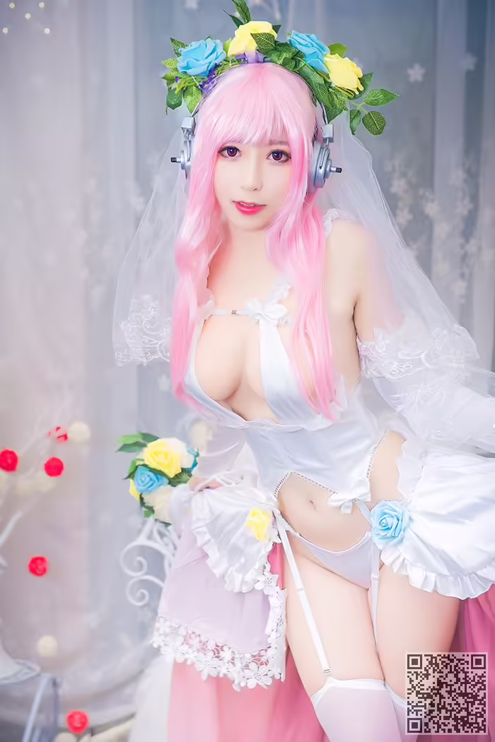 花花仙子、小酥酱、白丝、高跟、美乳、侧漏