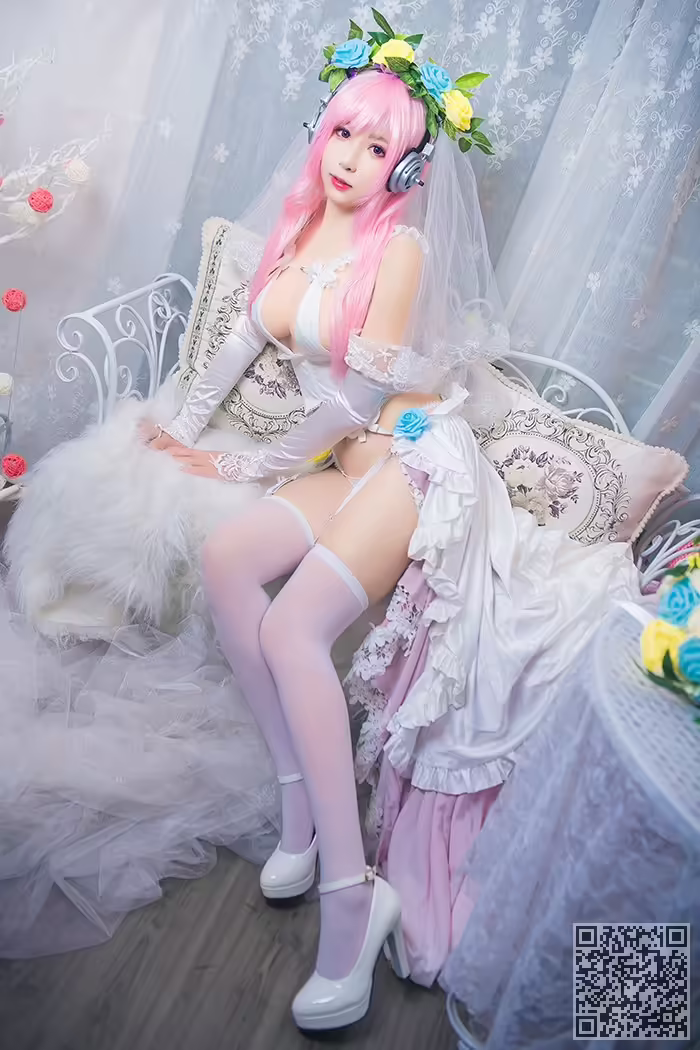 花花仙子、小酥酱、白丝、高跟、美乳、侧漏