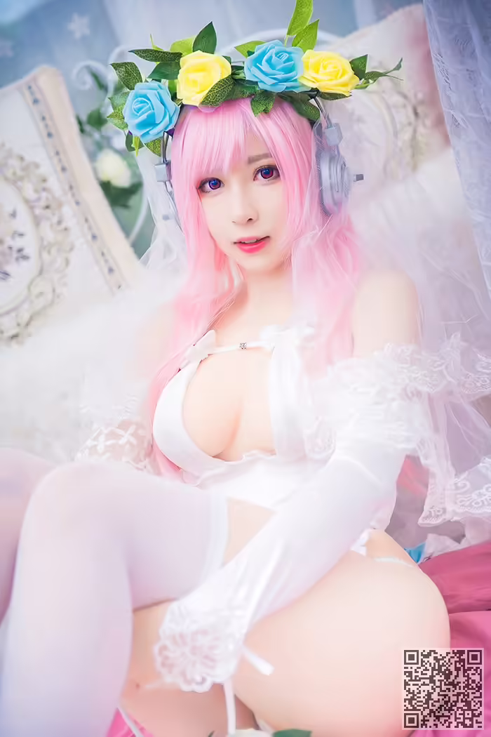 花花仙子、小酥酱、白丝、高跟、美乳、侧漏