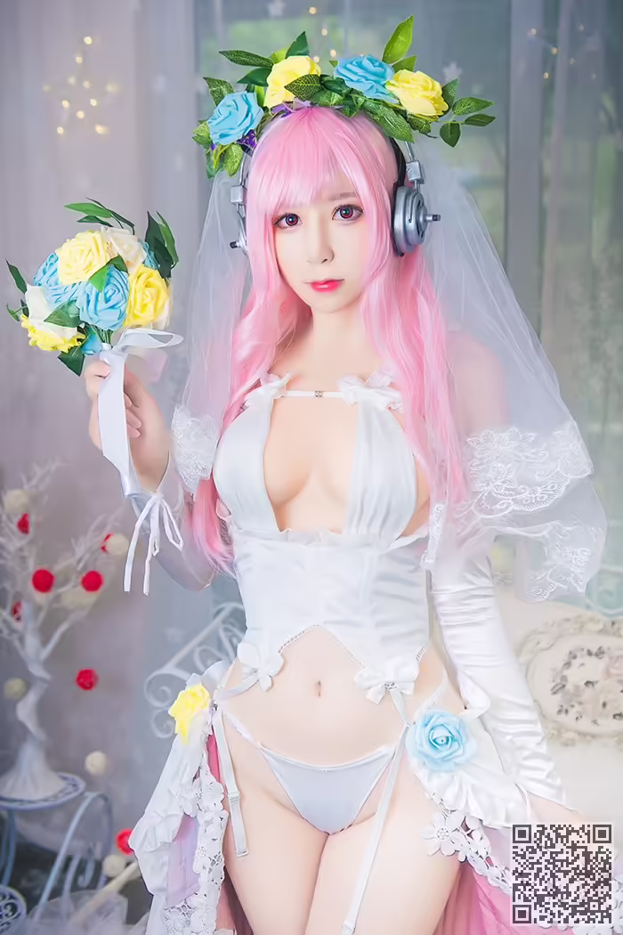 花花仙子、小酥酱、白丝、高跟、美乳、侧漏