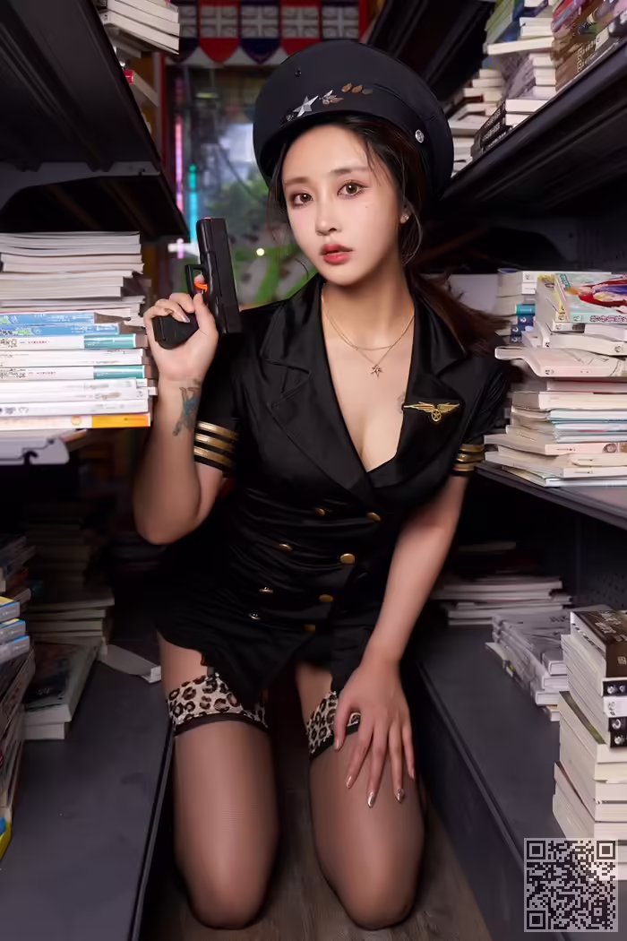 制服美女、林子欣、黑丝、美腿