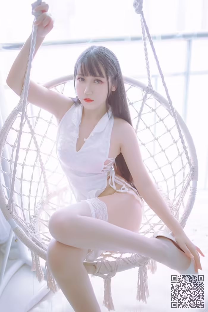 抖娘、不呆猫、旗袍、丝袜、调情