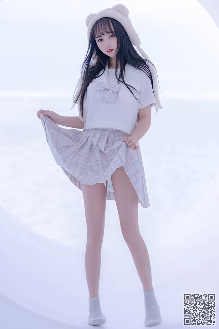 思春期少女、米线线、JK制服、美腿