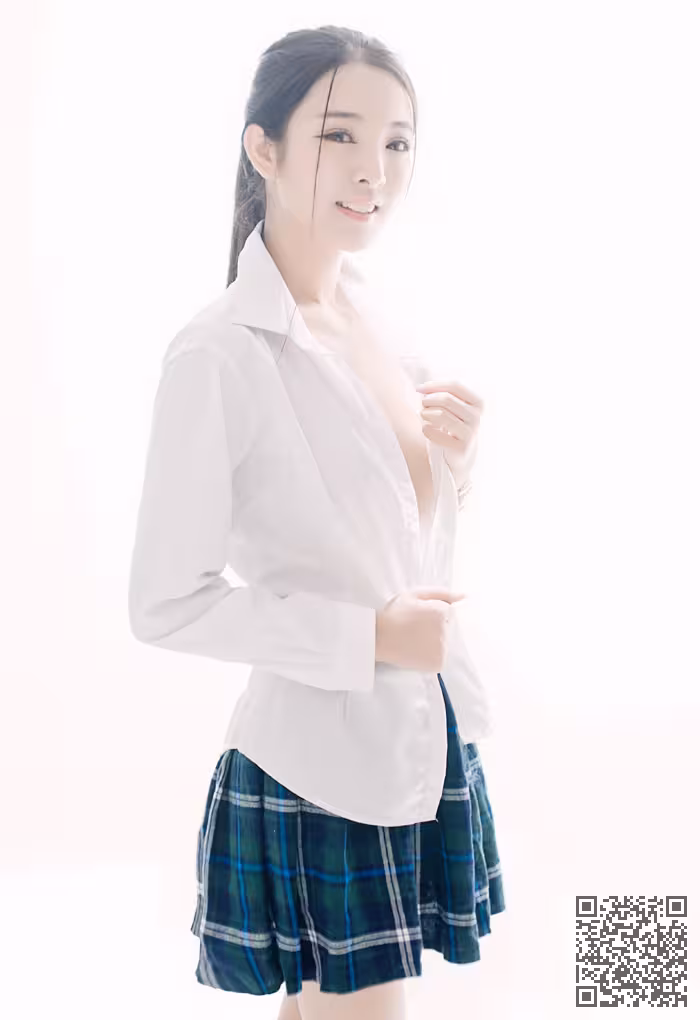清新玉女陈大榕学生装清纯写真照