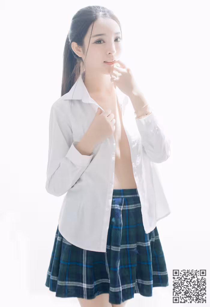 清新玉女陈大榕学生装清纯写真照