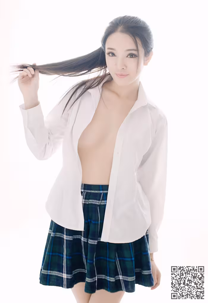清新玉女陈大榕学生装清纯写真照