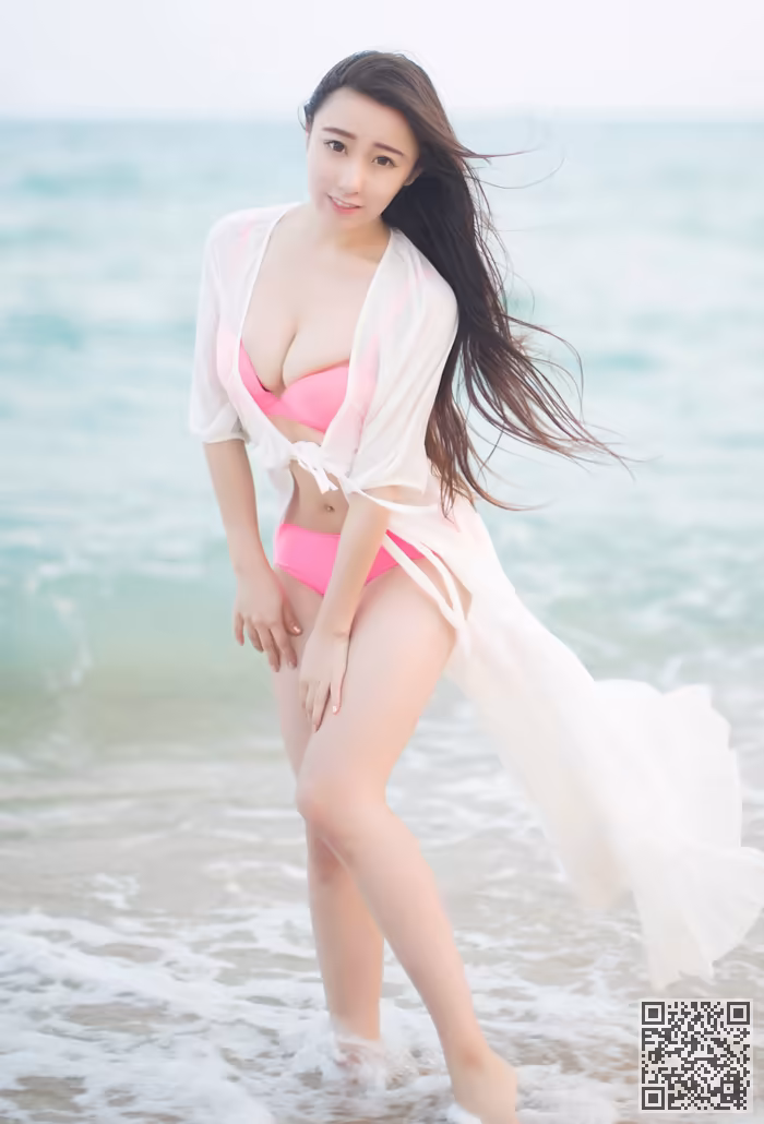 妹子、朵比、比基尼、写真