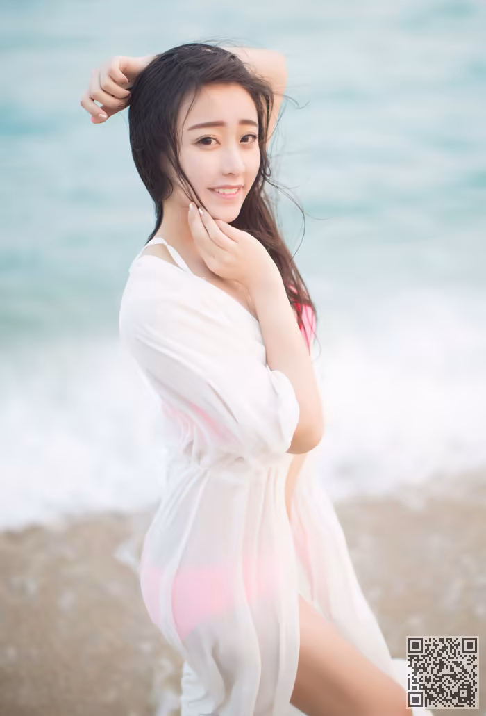 妹子、朵比、比基尼、写真