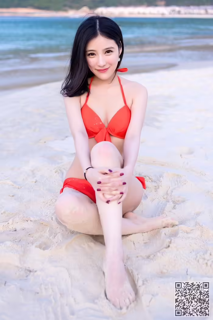 气质美女、施亿佳、美背
