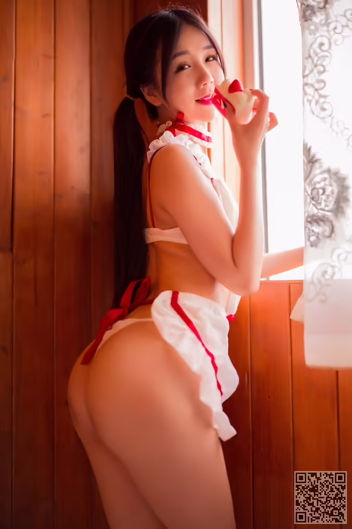 清纯、女仆装、玉臀