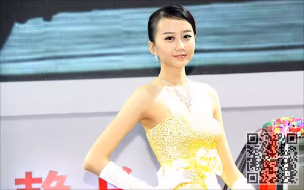 广州车展、美女模特