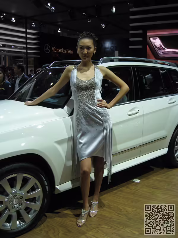 广州车展、香车美女