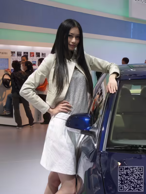 广州车展、香车美女