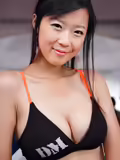 超级性感韩国美丽的模型