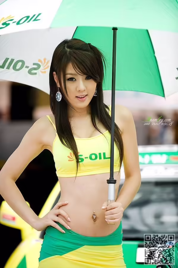 韩国、车模、黄美姬写真