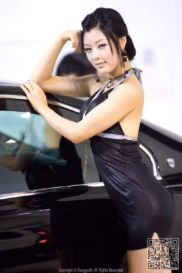 韩国、车模、黄美姬写真
