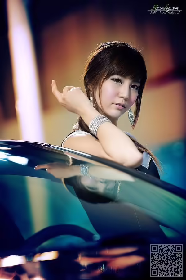 韩国、美女车模