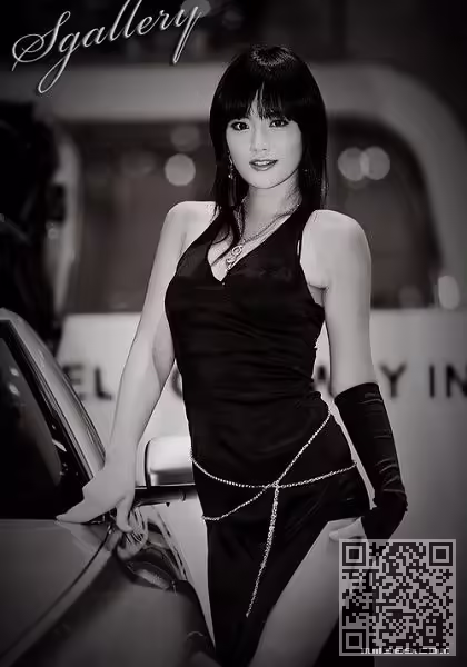 韩国、美女、车模、金诗香