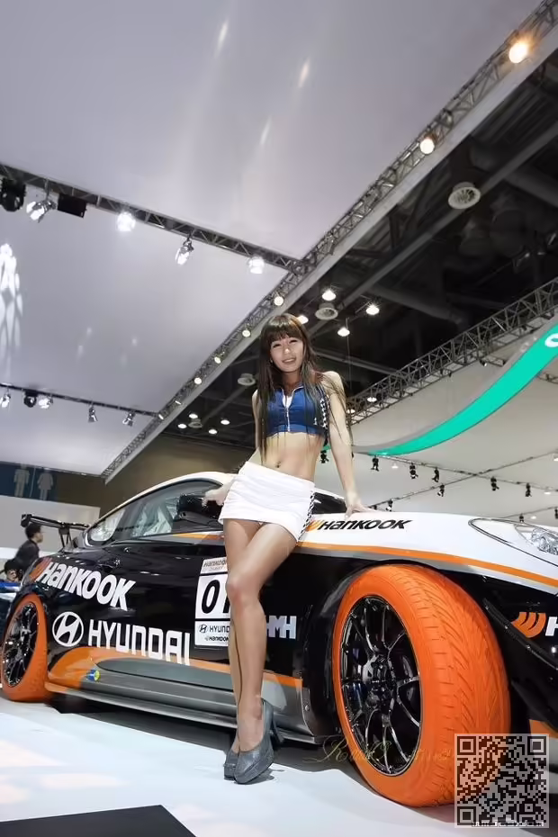 韩国、丝袜、性感、车模