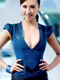西安市汽车模型美丽气质非凡