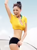 汽车模型的化身足球宝贝迷人的照片