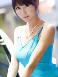 可爱的韩国车型明星崔显示图片