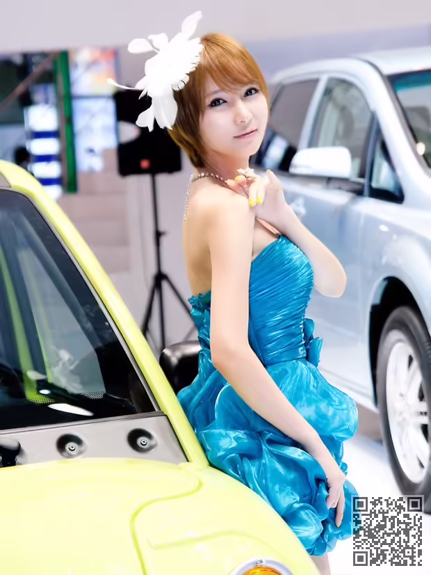 上海车展、美人